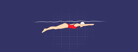 Natación a braza